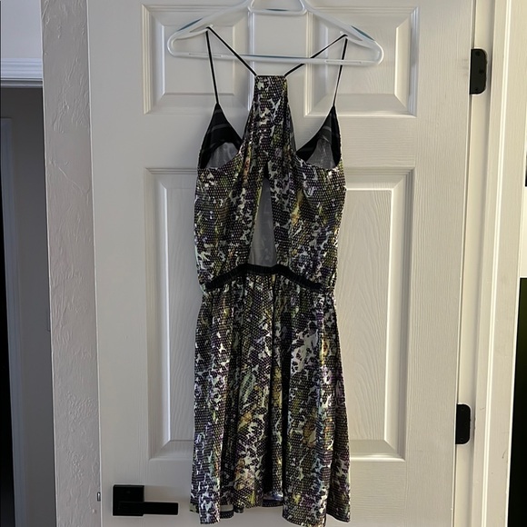 Lululemon Athletica Gray Spaghetti Strap Mini Sundress - Picture 3 of 5